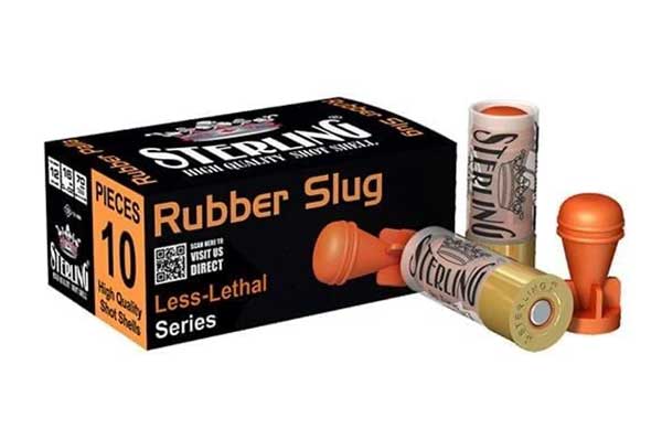 Sterling 12 GA Rubber Plastik Tek Kurşun