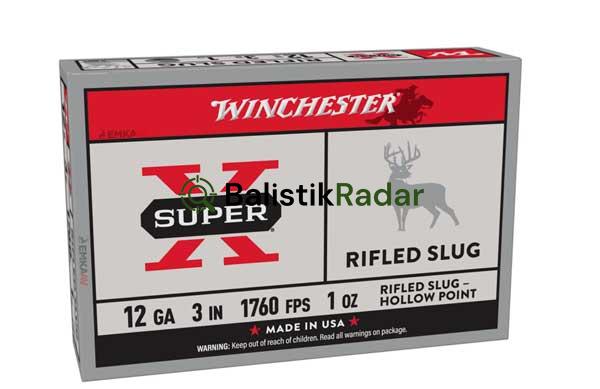 Winchester 12 GA Rifled Slug Hollow Point Magnum