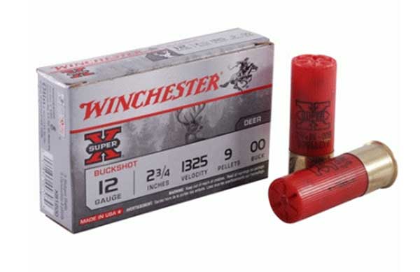 Winchester 12 GA Super-X Buckshot 9'lu